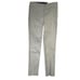 WHBM Pants Slim Grey NEW Women Size 00 Workingcore Stretch Mid Rise Side Zip
