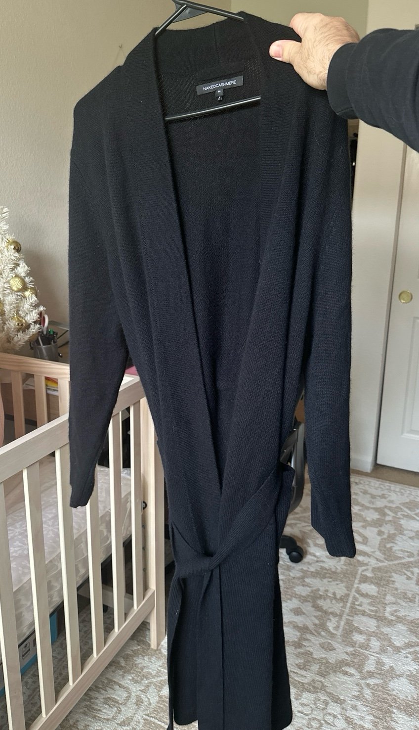 Naked Cashmere Robe 100% cashmere. Unisex. Luxury! Retail 500 Arlotta