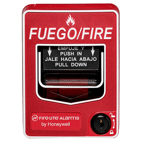 Honeywell Fire-Lite BG12LX Addressable Manual Pull Station
