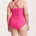 NEW! Plus Size 2X Torrid Hot Pink one piece swimsuit