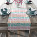 Vintage Amish Butterprint Rare color Pyrex inspired Table Runner (Cotton, Poly)