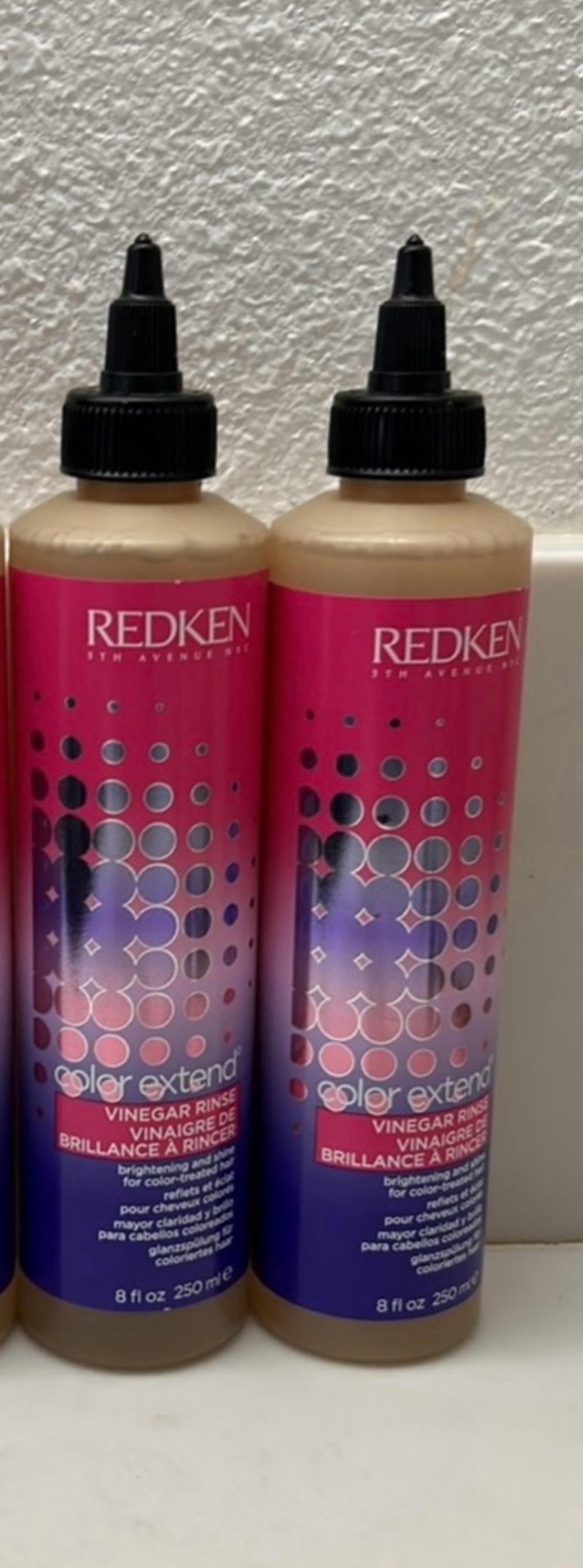 (2) Redken Color Extend Vinegar Rinse, 8 oz - DISCONTINUED
