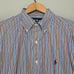 Ralph Lauren Classic Fit Mens Size 15.5 Medium Striped Button Down Shirt Preppy