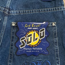 vintage solo jeans 90s made in USA size 38 new with tags