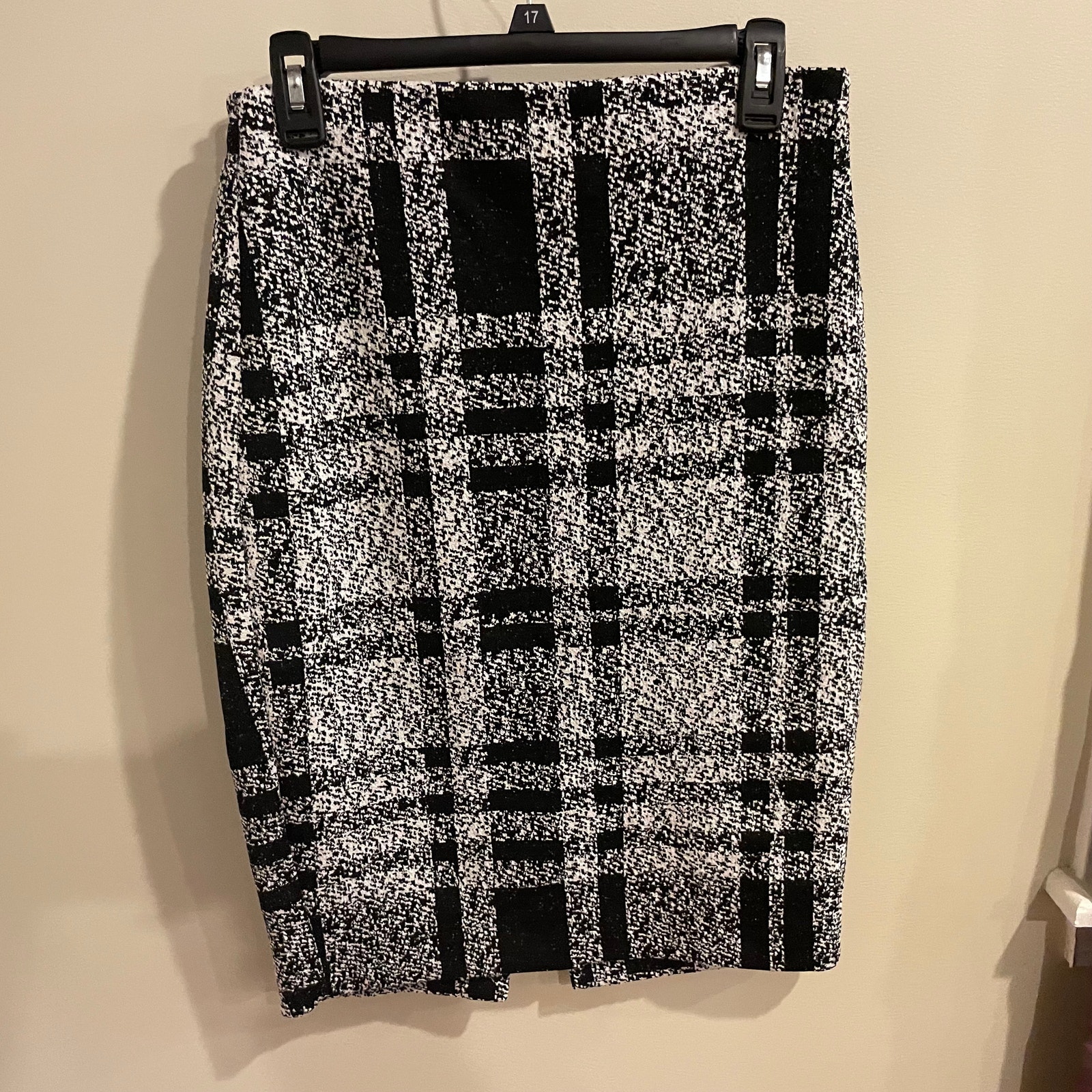 midi pencil skirt plaid