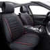 Yolanda Waterproof Faux Leather Auto Seat Cover (Protector) Full Set, Universal