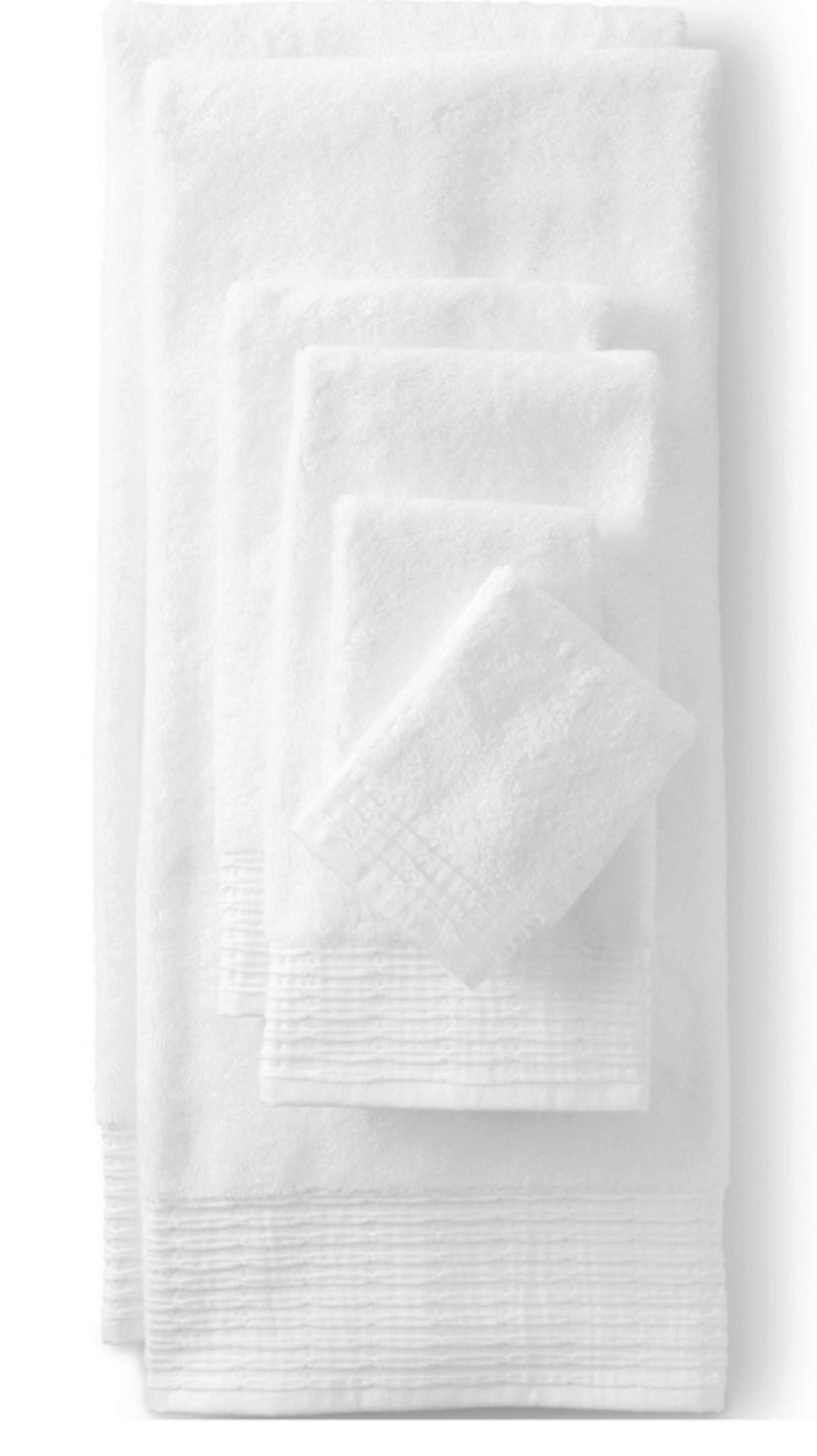 New! 6Piece Land’s End Supima Cotton Tencel Bath Towels