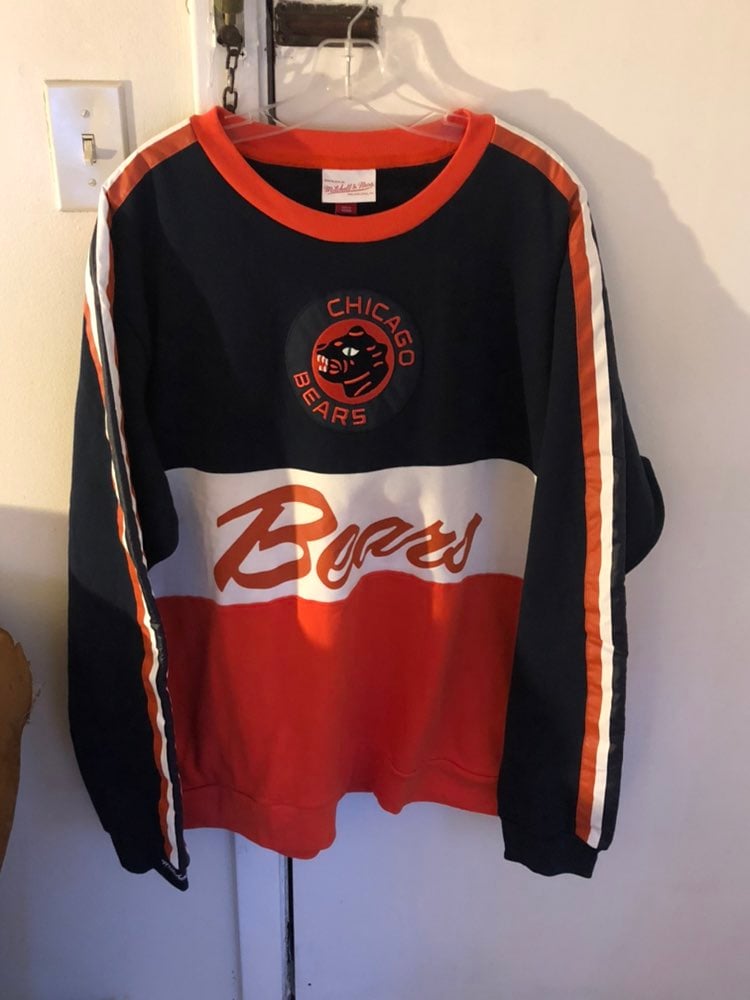 Chicago Bears Mitchell & Ness Crew 3XL
