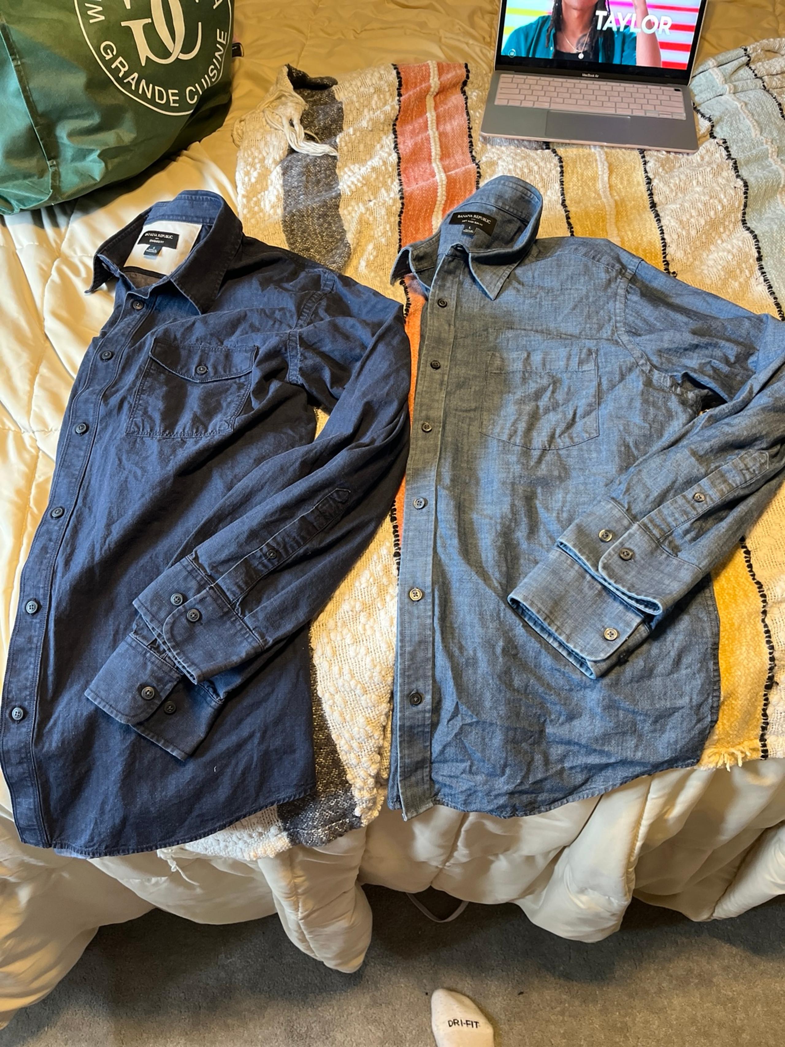 Men’s button down shirt