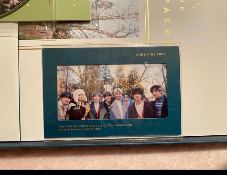 BTS 2020 Winter Package With V Booklet