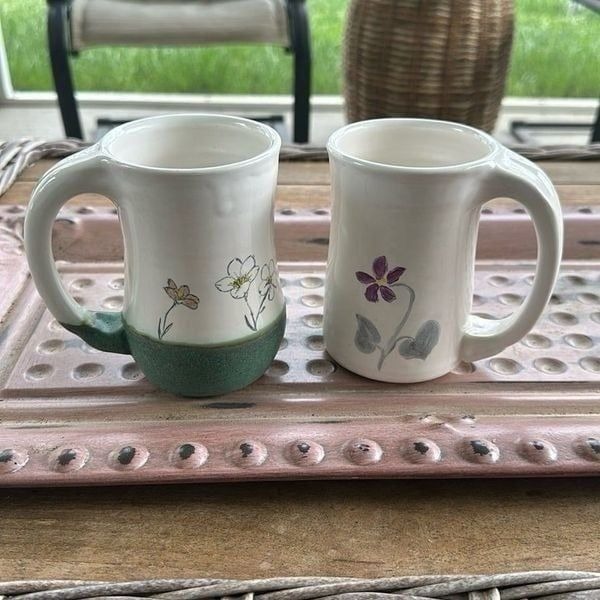Cartee Hand-made Chunky Mugs (2)