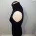 White House Black Market WHBM Sleeveless Turtleneck Rhinestone Top XS