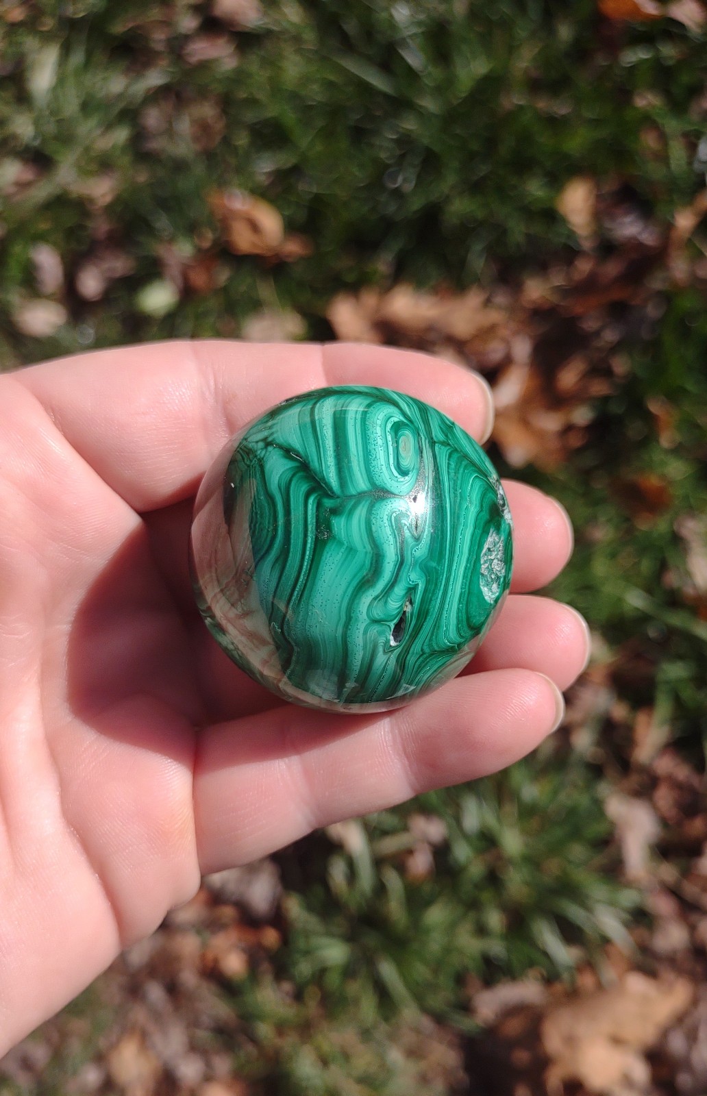 Malachite Sphere