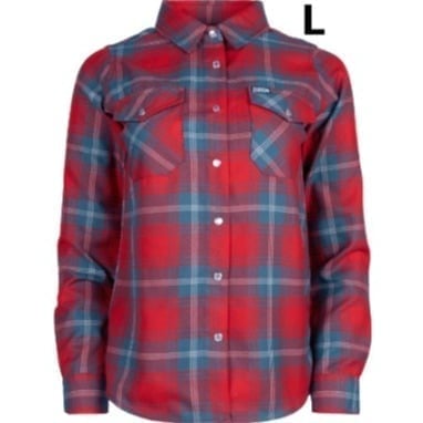 DIXXON Flannel JINGLE BELLS Women's Flannel Shirt - L