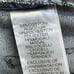 Democracy Ab Solution Skyrise Wide Leg Fray Jean womens sz 14 dark wash stretch