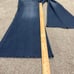 Democracy Ab Solution Skyrise Wide Leg Fray Jean womens sz 14 dark wash stretch