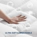 OASKYS Cooling Mattress Topper | Breathable Extra-Thick Queen Mattress Protector