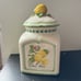 Villeroy & Boch French Garden Charm Lemon Citrus Limon Canister Air Tight Seal