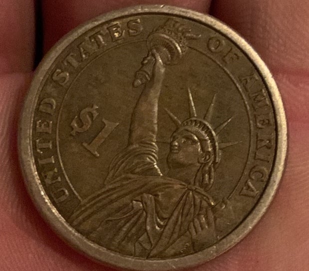 John adams dollar coin