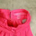Lilly Pulitzer Kristine Top Pink Tango High Neck Satin size Small