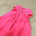 Lilly Pulitzer Kristine Top Pink Tango High Neck Satin size Small