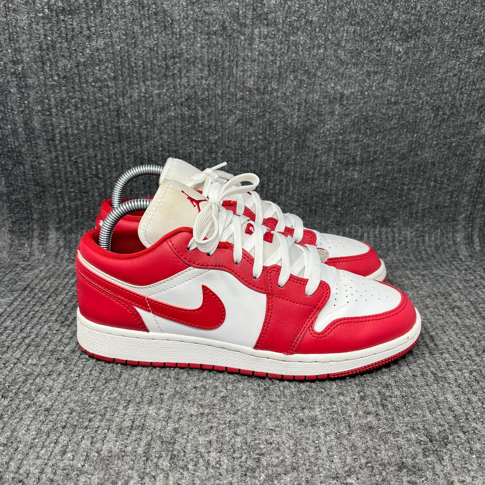 Nike Air Jordan 1 Low Gym Red White GS Shoes Women’s 8.5 (7Y) 553560-611