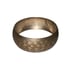 Antique Etched Floral Hammered Silver Brass Wide Bangle Bracelet Women