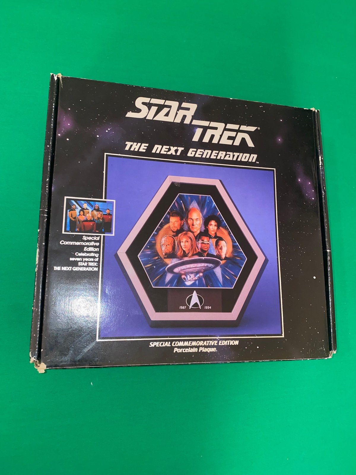 Star Trek 1994 Special Commemorative Edition Porcelain Plaque