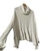 FREE PEOPLE layer cake white turtleneck sweater top