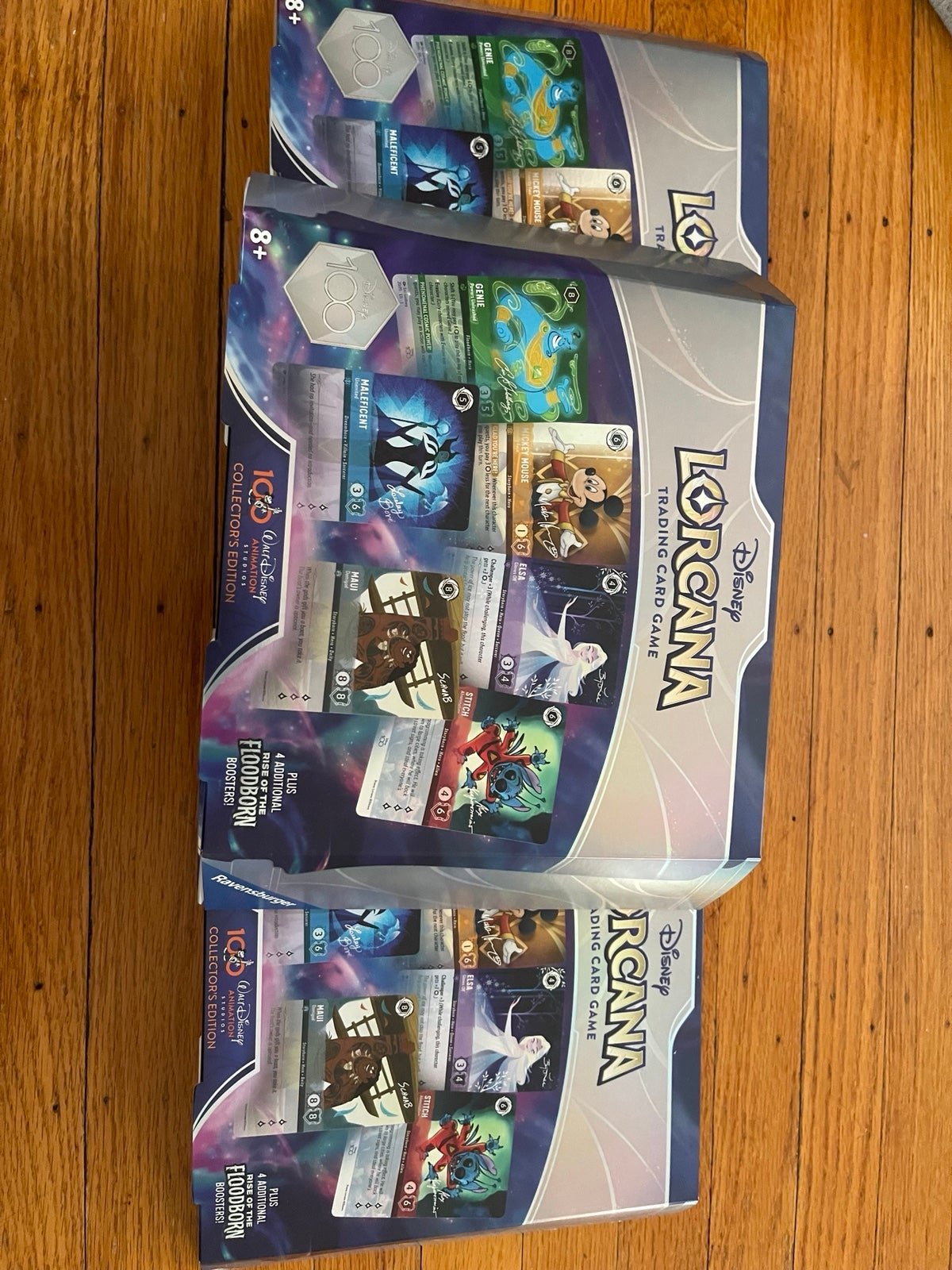Disney Lorcana Trading Card Game: Collector's Edition Gift Set x3