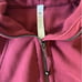 NWT Lululemon Scuba Oversized Half-Zip Hoodie, Sz XS/S, Mulled Wine