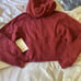 NWT Lululemon Scuba Oversized Half-Zip Hoodie, Sz XS/S, Mulled Wine