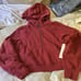 NWT Lululemon Scuba Oversized Half-Zip Hoodie, Sz XS/S, Mulled Wine