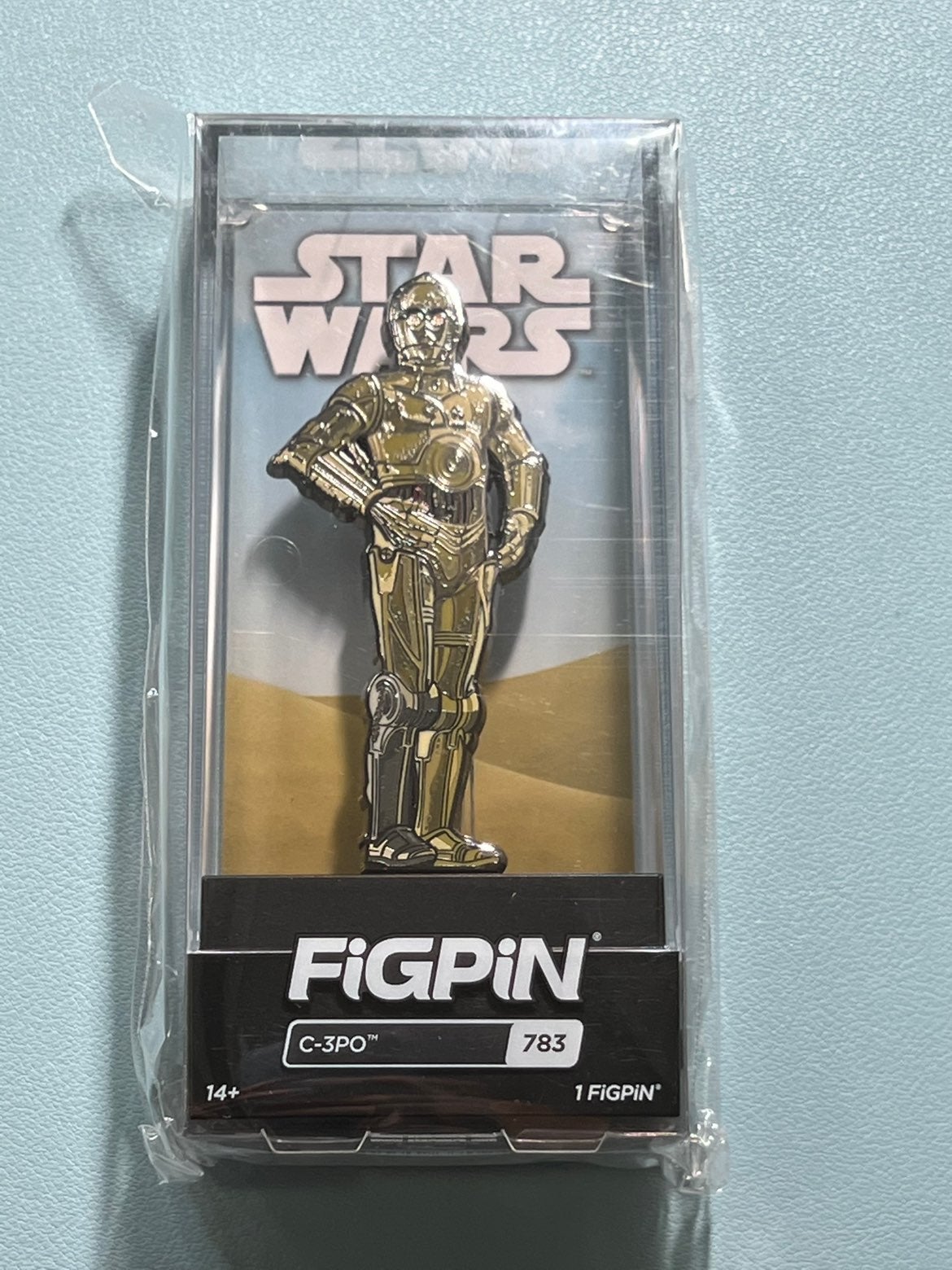FiGPiN: Star Wars: A New Hope - C-3PO (783) - FiGPiN EXCLUSIVE Comic Con Special
