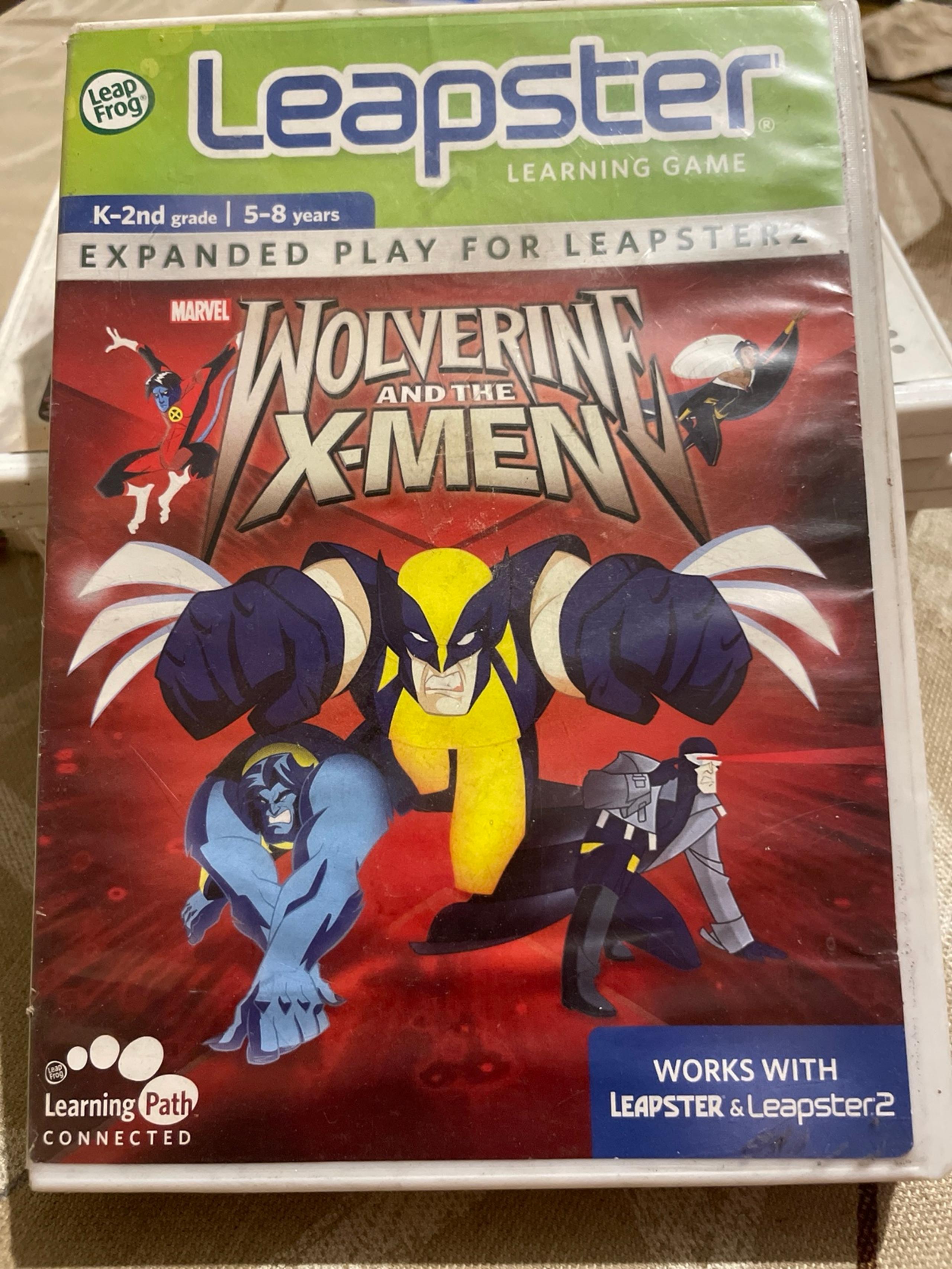 Leap Frog Leapster WOLVERINE AND THE X-MEN Game Cartridge