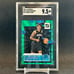2023 NBA Hoops paolo banchero HOLO GREEN LASER SGC 9.5 GEM MINT NBA Magic Rookie