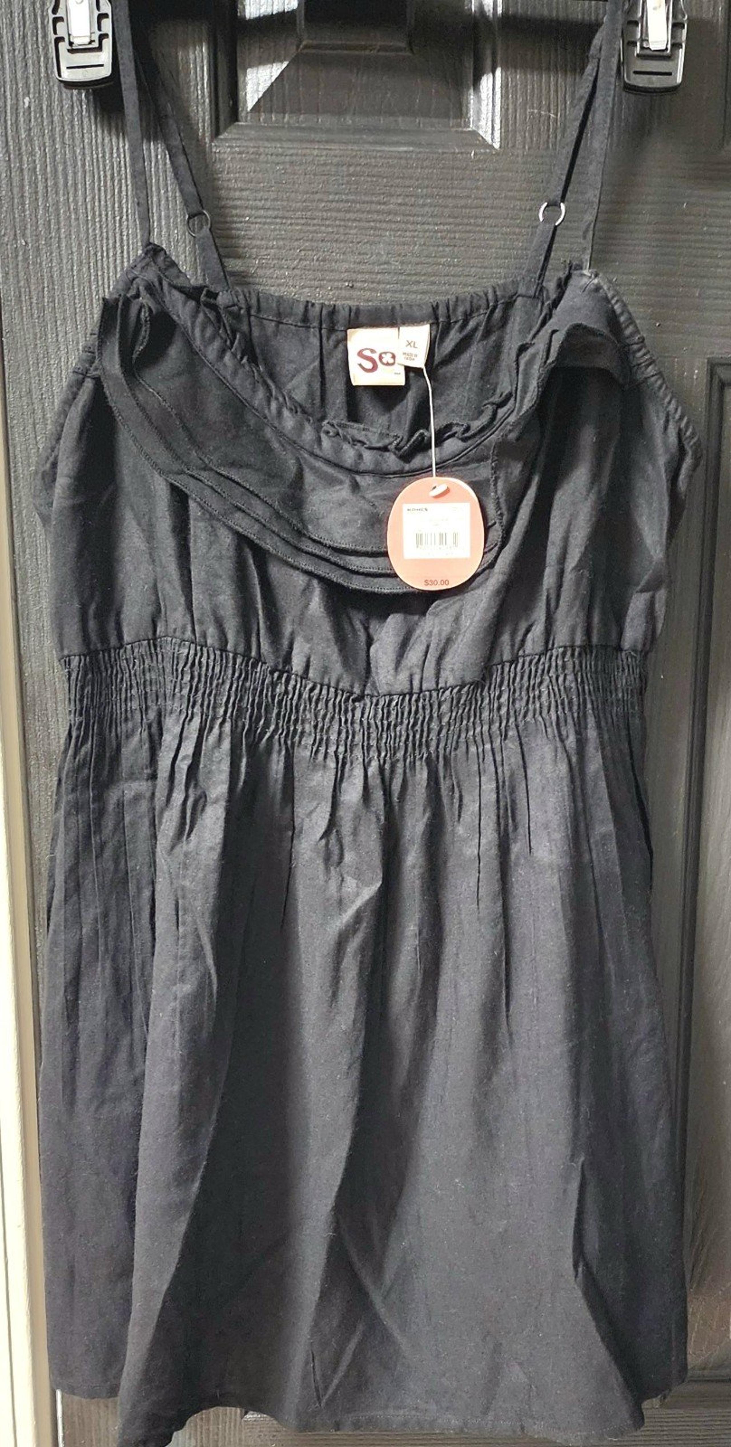 *NEW* 
SO 
BLACK 
TANK 
XLARGE
EXCELLENT NEW CONDITION