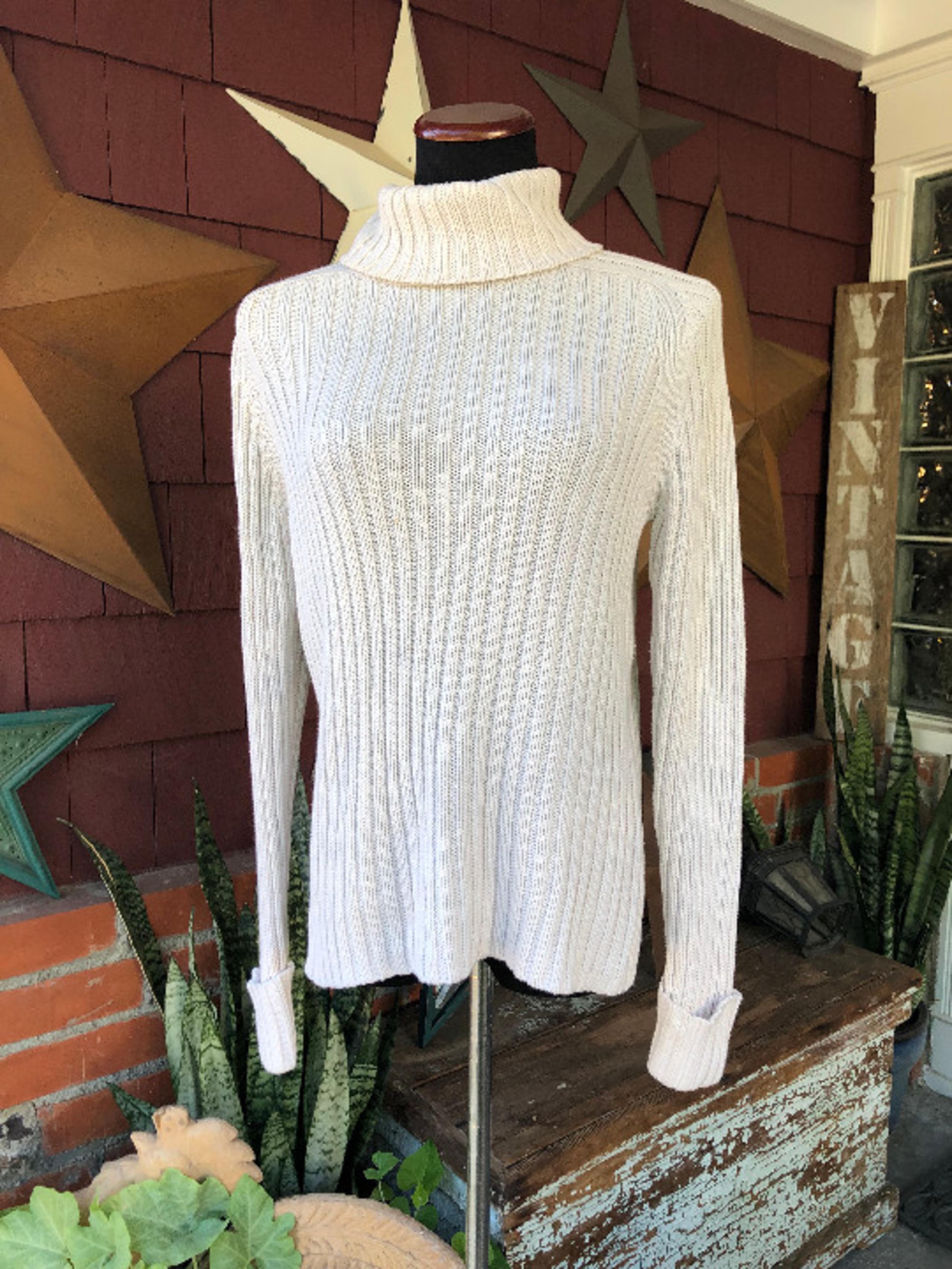 Vtg High Sierra Knit Turtle Neck Sweater