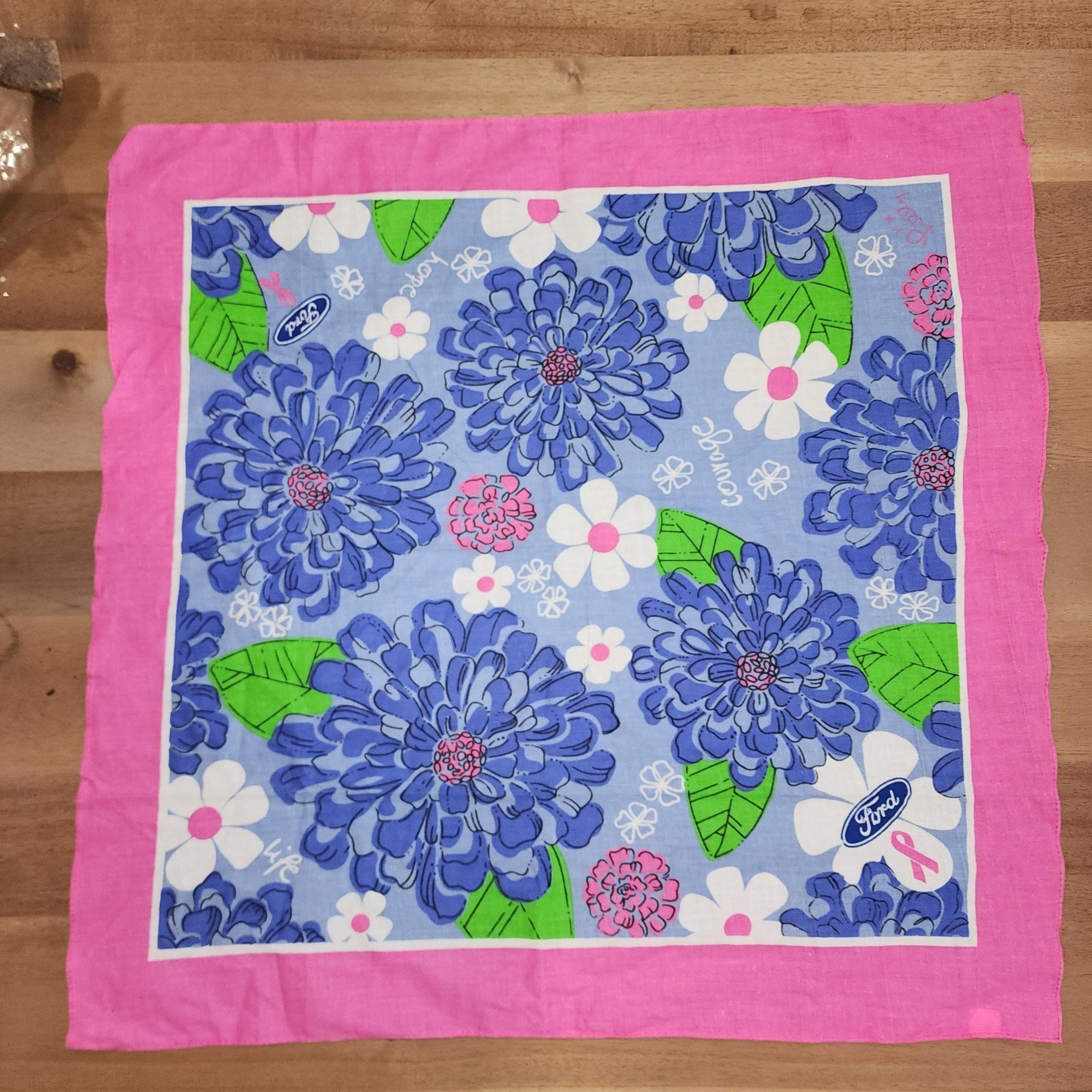 Lilly Pulitzer Ford multicolor floral scarf bandana