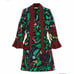 Rixo Silk Lulu Dark Floral Mini Dress Size Small