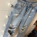 AMERICAN EAGLE SIZE 00 X-SHORT / CROPPED HI-RISE 90s BOYFRIEND JEANS