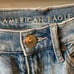 AMERICAN EAGLE SIZE 00 X-SHORT / CROPPED HI-RISE 90s BOYFRIEND JEANS