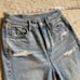 AMERICAN EAGLE SIZE 00 X-SHORT / CROPPED HI-RISE 90s BOYFRIEND JEANS