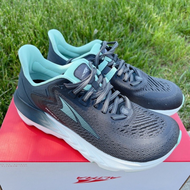 Altra Footwear Provision 6 Running Shoes Black Mint Womens Size US 9.5