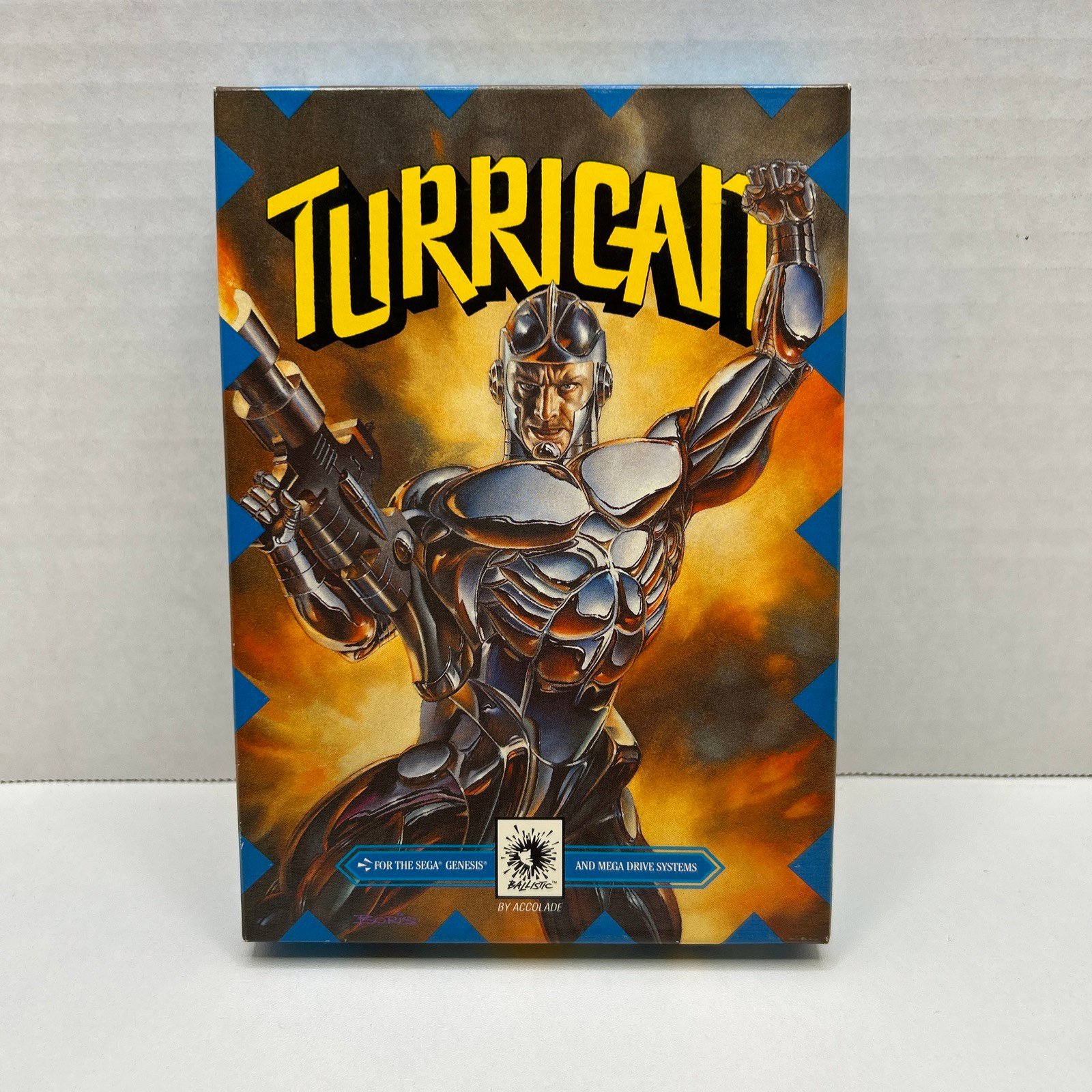 Turrican [Cardboard] (Sega Genesis, 1991) CIB UNTESTED