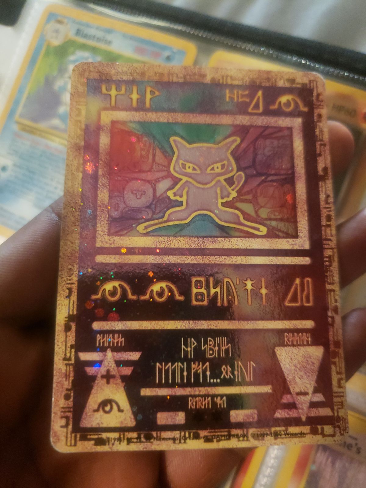 Ancient Mew Pokemon card