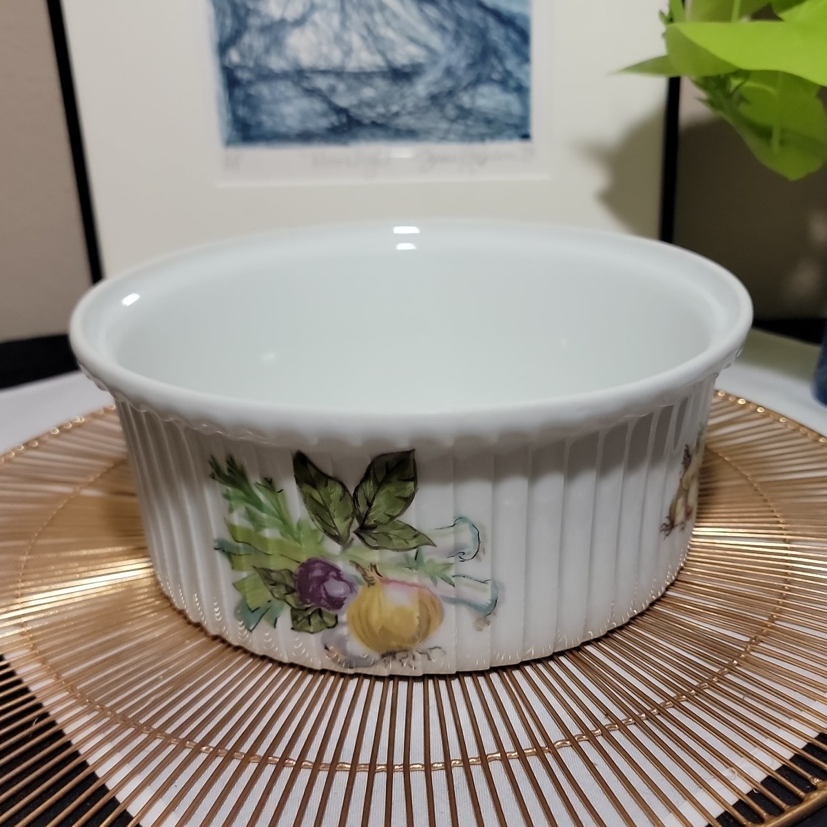 Vintage Haviland Aluminite Casserole Dish