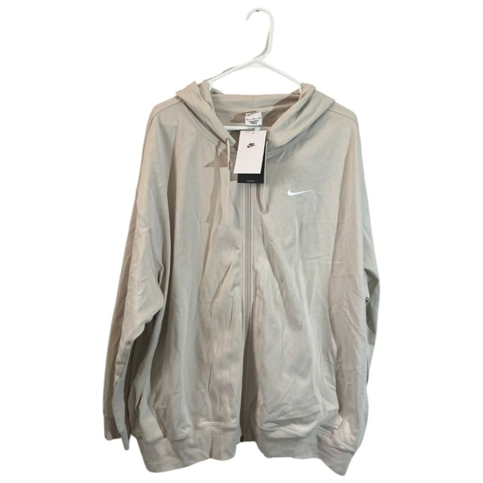Nike Sportswear Women's Jersey Oversized Hooded Full Zip Jacket XL NWT