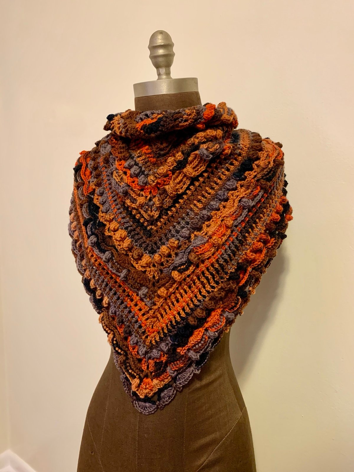 Wool Triangle Scarf