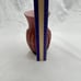 VTG cased Kralik Czech glass